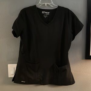 Womens fitted Grey’s Anatomy scrub top